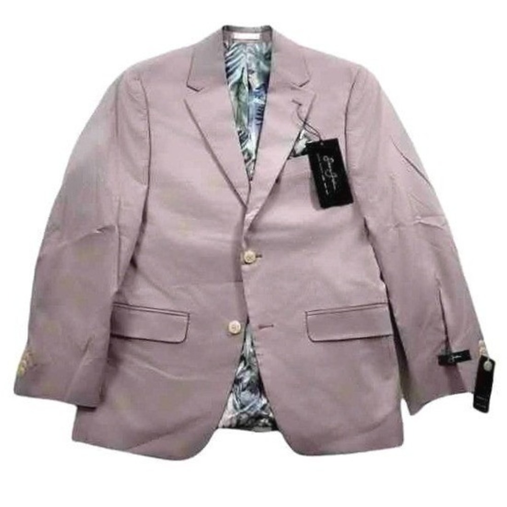 Sean John Suit Jacket Mens 36S 36 Pink Classic-Fit Blazer $360 NEW